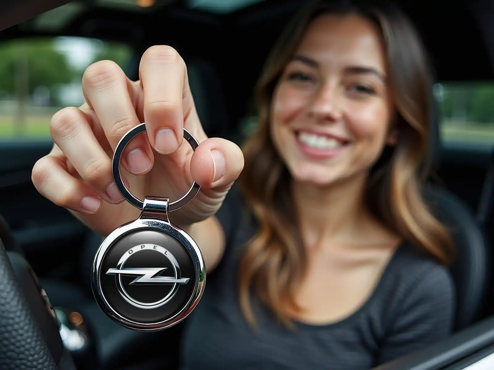 Opel Llaveros Personalizados Aleación Logo